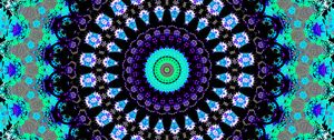 Preview wallpaper circles, fractal, shapes, background