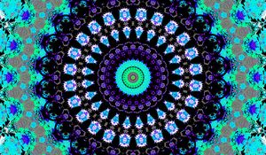 Preview wallpaper circles, fractal, shapes, background