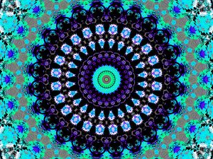 Preview wallpaper circles, fractal, shapes, background