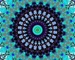 Preview wallpaper circles, fractal, shapes, background