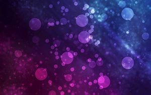 Preview wallpaper circles, glare, bokeh, abstraction, gradient