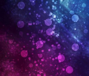 Preview wallpaper circles, glare, bokeh, abstraction, gradient
