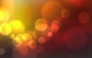 Preview wallpaper circles, glare, light, pale