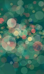 Preview wallpaper circles, glare, shape