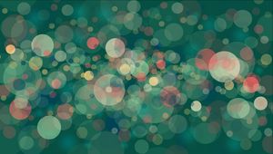 Preview wallpaper circles, glare, shape