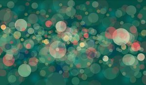 Preview wallpaper circles, glare, shape