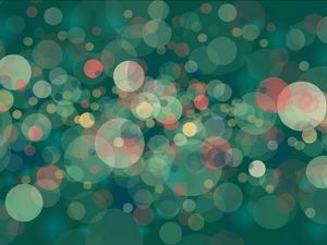 Preview wallpaper circles, glare, shape