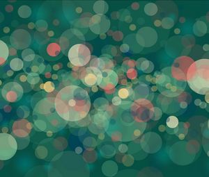 Preview wallpaper circles, glare, shape