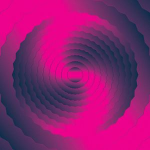 Preview wallpaper circles, gleam, pink, bright, abstraction