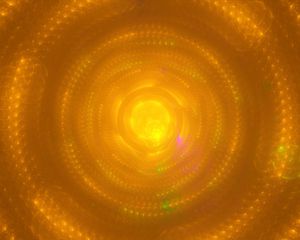 Preview wallpaper circles, glow, abstraction, yellow
