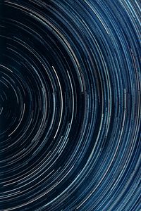 Preview wallpaper circles, glow, dots, long exposure