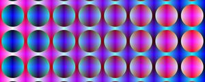 Preview wallpaper circles, gradient, abstraction, blue, pink