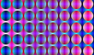 Preview wallpaper circles, gradient, abstraction, blue, pink