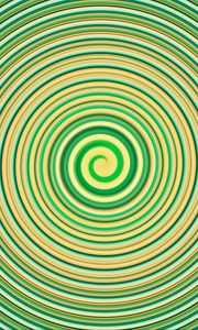 Preview wallpaper circles, green, rotation
