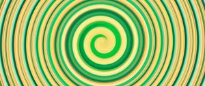 Preview wallpaper circles, green, rotation