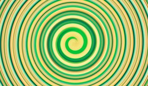 Preview wallpaper circles, green, rotation
