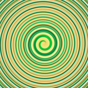 Preview wallpaper circles, green, rotation