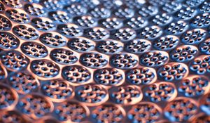 Preview wallpaper circles, grid, metal, texture