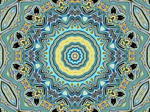 Preview wallpaper circles, kaleidoscope, abstraction, background
