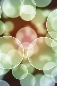 Preview wallpaper circles, light, lots