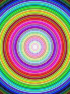 Preview wallpaper circles, lines, abstraction, colorful