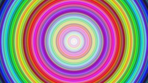 Preview wallpaper circles, lines, abstraction, colorful