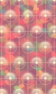 Preview wallpaper circles, lines, points, colorful