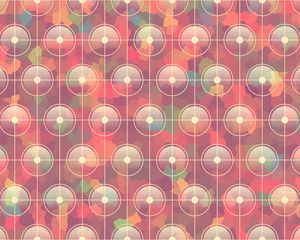 Preview wallpaper circles, lines, points, colorful