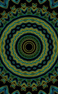 Preview wallpaper circles, lines, shapes, pattern, bright