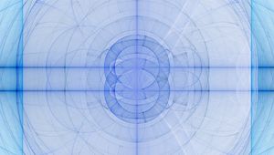 Preview wallpaper circles, lines, transparent, abstraction, blue