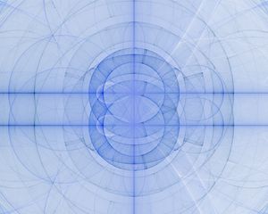 Preview wallpaper circles, lines, transparent, abstraction, blue