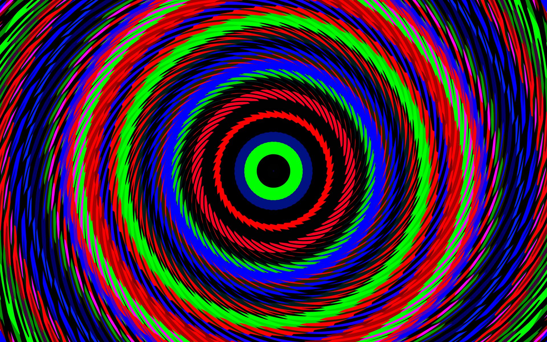 1920x1200 Wallpaper circles, optical illusion, colorful, abstraction
