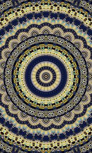 Preview wallpaper circles, pattern, kaleidoscope, fractal, abstraction