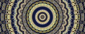 Preview wallpaper circles, pattern, kaleidoscope, fractal, abstraction