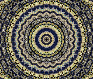 Preview wallpaper circles, pattern, kaleidoscope, fractal, abstraction