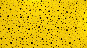 Preview wallpaper circles, pattern, yellow, art