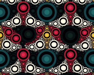 Preview wallpaper circles, patterns, colorful, pattern, shapes