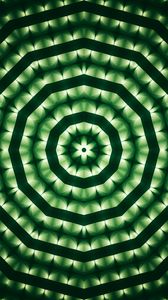 Preview wallpaper circles, patterns, green, rotation