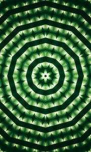 Preview wallpaper circles, patterns, green, rotation
