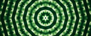 Preview wallpaper circles, patterns, green, rotation