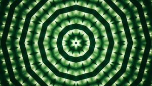 Preview wallpaper circles, patterns, green, rotation