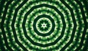 Preview wallpaper circles, patterns, green, rotation