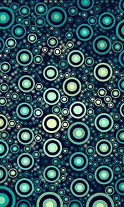 Preview wallpaper circles, patterns, texture, shapes, retro, design