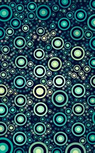 Preview wallpaper circles, patterns, texture, shapes, retro, design