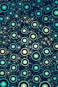 Preview wallpaper circles, patterns, texture, shapes, retro, design