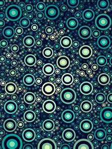 Preview wallpaper circles, patterns, texture, shapes, retro, design