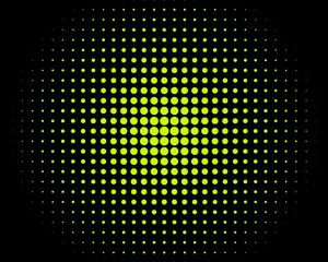 Preview wallpaper circles, points, abstraction, green
