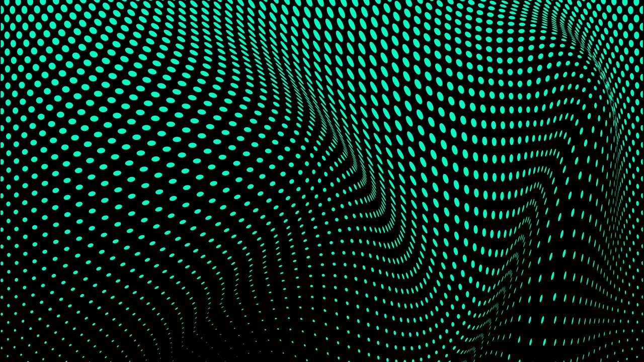 Wallpaper circles, points, bends, distortion, abstraction