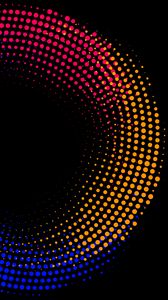 Preview wallpaper circles, points, colorful, abstraction