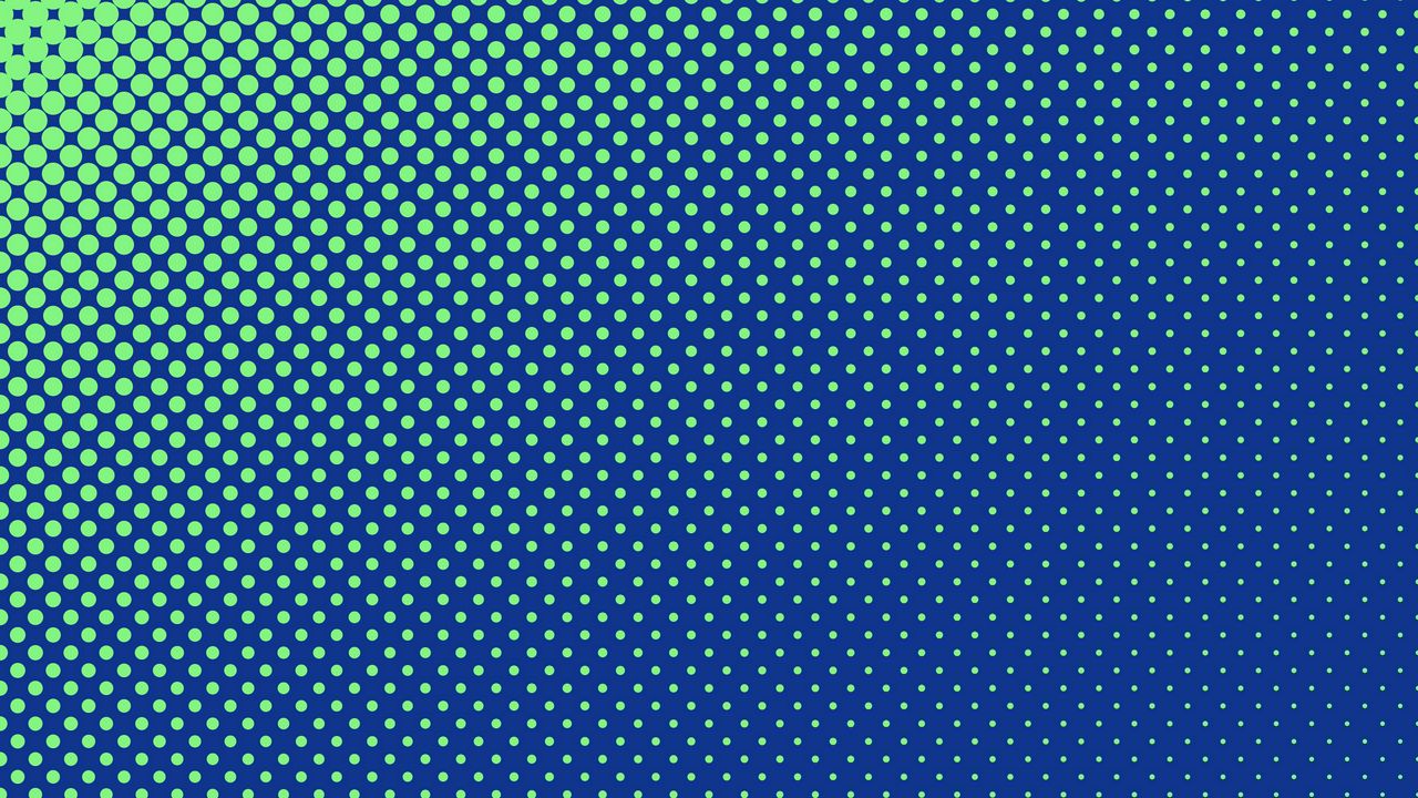 Wallpaper circles, points, gradient, texture, blue, green